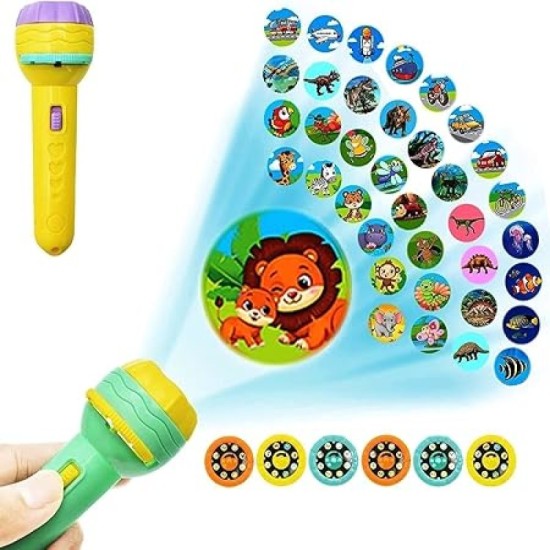 2in1 Kids Projector Torch (বাচ্চাদের খেলনা)