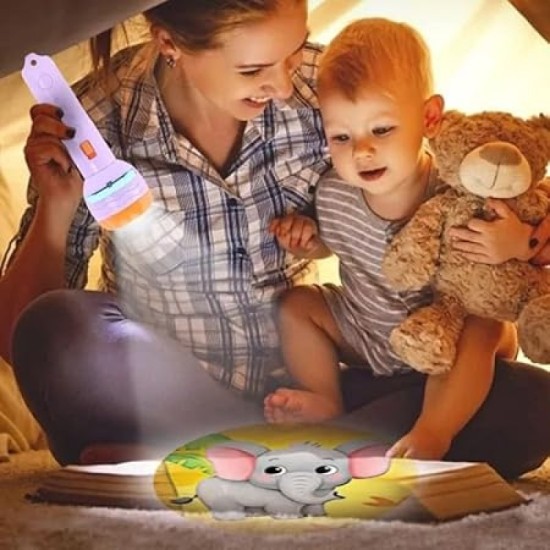 2in1 Kids Projector Torch (বাচ্চাদের খেলনা)