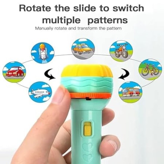 2in1 Kids Projector Torch (বাচ্চাদের খেলনা)