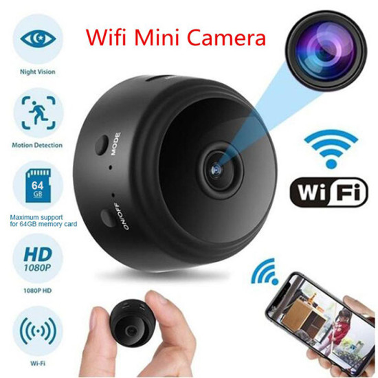 A9 Rechargeable Mini WiFi Ip Camera Full HD