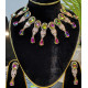 Beautiful Diamond Cut Necklace Set